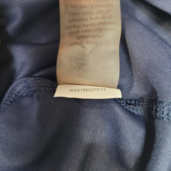 SOLD! Calia by Carrie Underwood Swim Rash Guard Long Sleeve Colorful Rouche - Picture 6 of 11